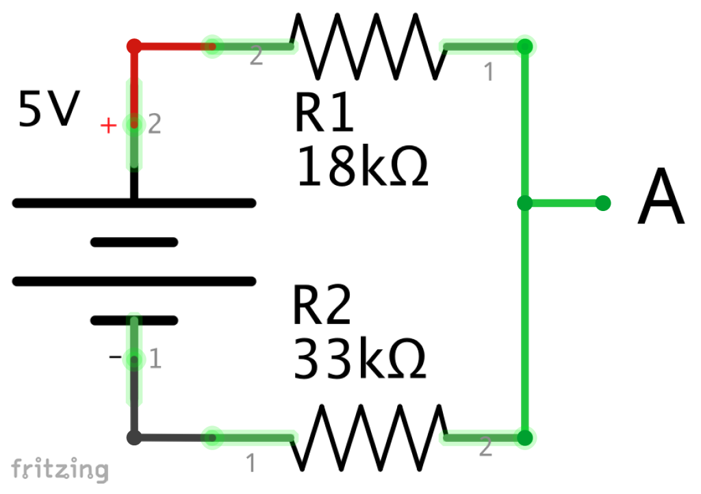5V to 3.3V Schematic