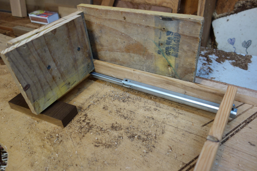 Figuring out how the runners and drawers will work together.