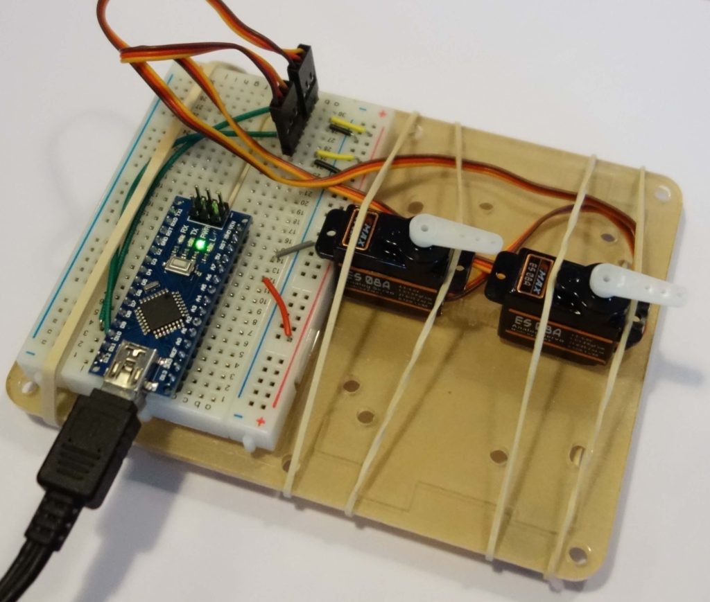 Nano with rudder and Sail